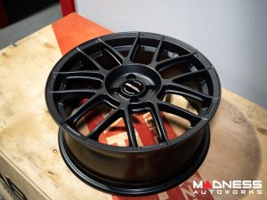 FIAT 500 Custom Wheels - 9esse - Fondmetal - Matte Black - 17" 